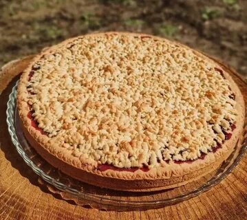 Вкусный тертый пирог