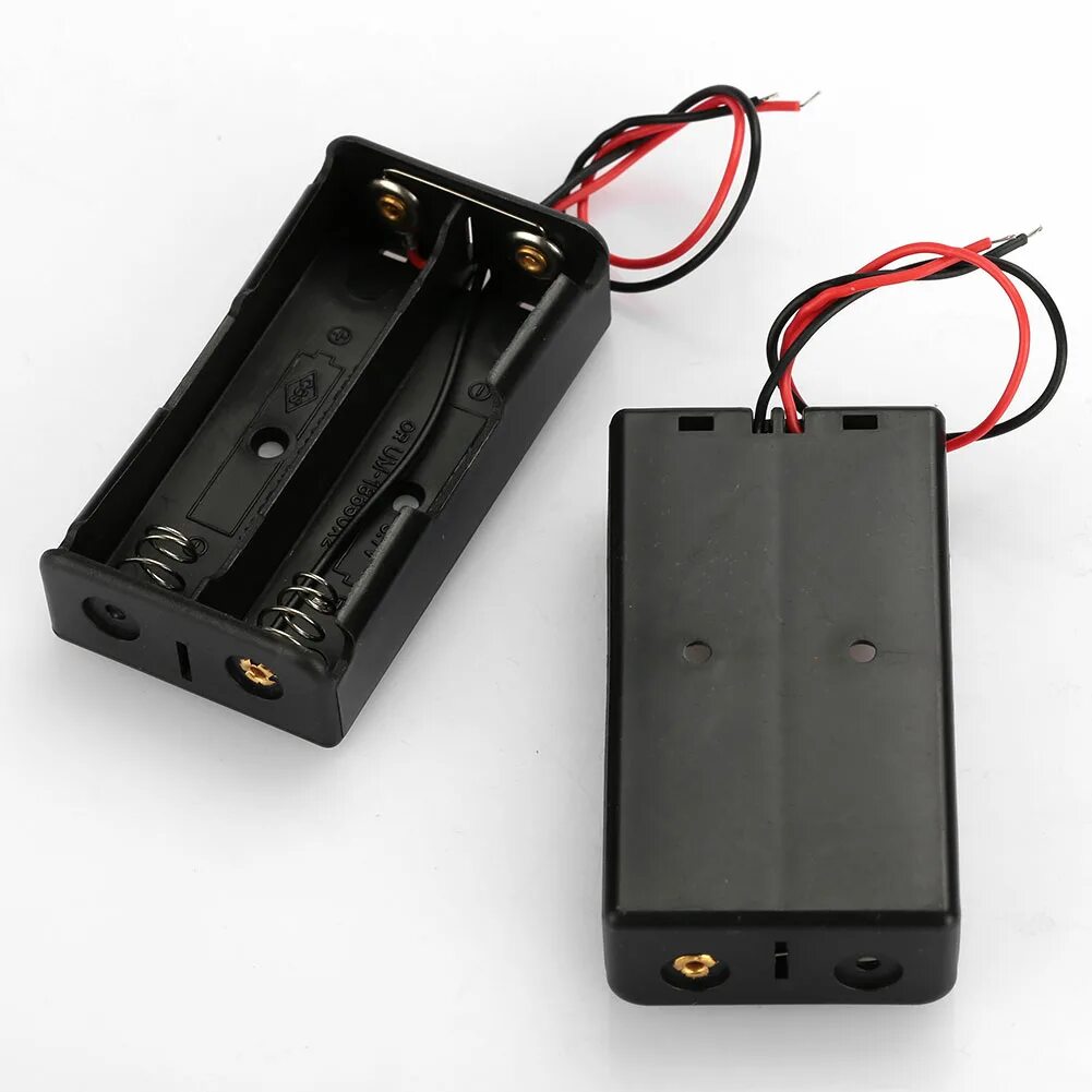 Battery holder. Батарейный отсек 18650 закрытый. Батарейный блок-держатель аккумуляторов 18650. Батарейный отсек 2 x 18650 параллельно. Батарейный отсек 18650 с крышкой.