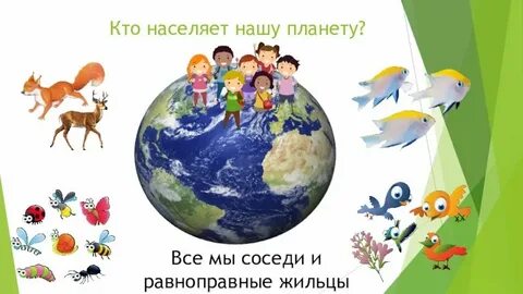 Мы жители земли 2 класс