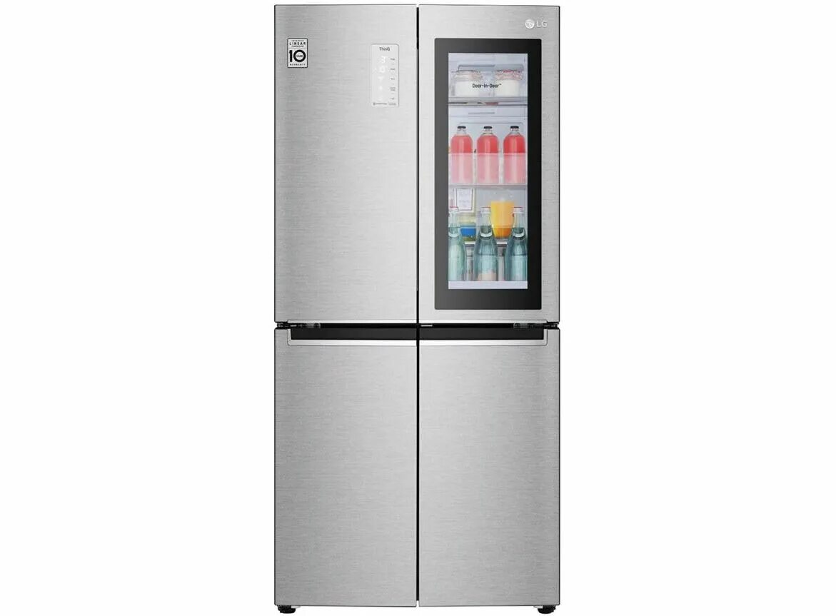 Холодильник lg instaview gc q22ftbkl. Холодильник многодверный lg gc-x22ftall. lg instaview door-in-door gc-x22ftall.