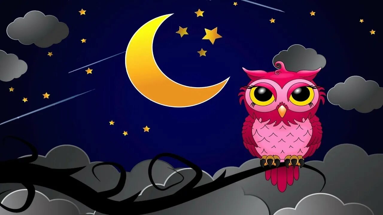 Совы днем и ночью. Ночная сова.(night owl).1993. совы мультяшные. спокойной ночи сова. сова на фоне луны.
