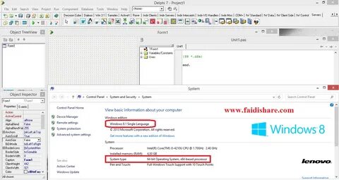 Delphi для windows 10 x64