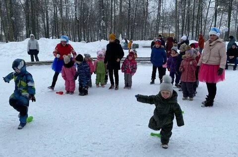 Подмосковье зимой с детьми