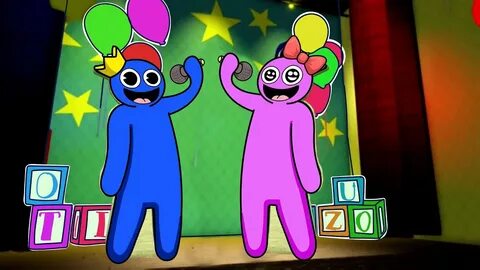 Rainbow friends meme