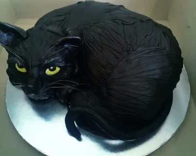 кошкой Тема: Торты Торт с котятами Торт в виде кота Торт черный кот ...