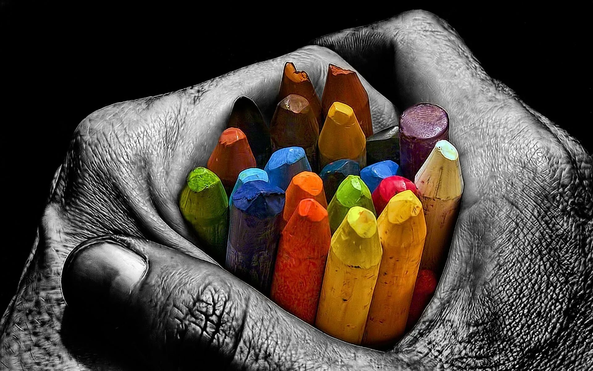 Different unique. Яркие краски. Креативный карандаш. Яркие краски жизни. Картинки на рабочий стол креативные.