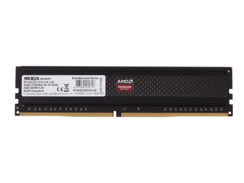 Amd ddr4. Amd 4 гб ddr4 2133 мгц dimm cl15 r744g2133u1s-uo. оперативная память amd radeon r7 performance series [r744g2133u1s-u] 4 гб. amd r744g2133s1s-u. модуль памяти amd r744g2133u1s.