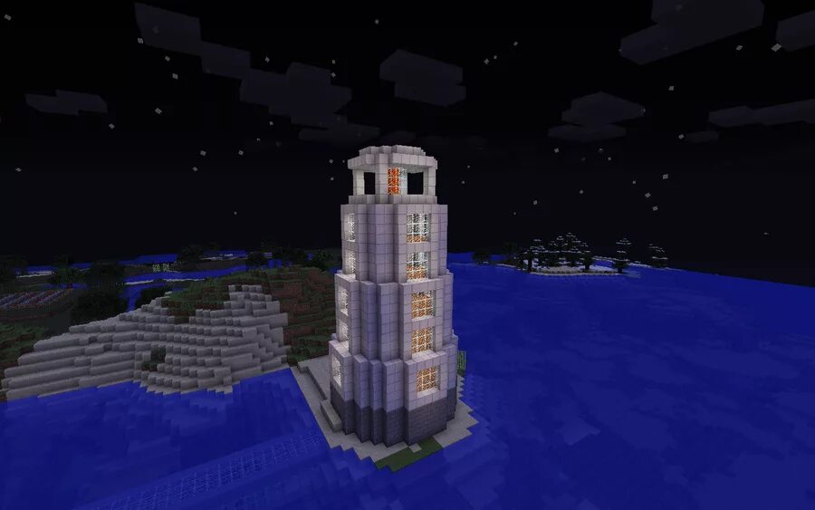 Схематика маяка майнкрафт. Маяк в МАЙНКРАФТЕ постройка. Lighthouse in Minecraft. Средневековый Маяк в майнкрафт.