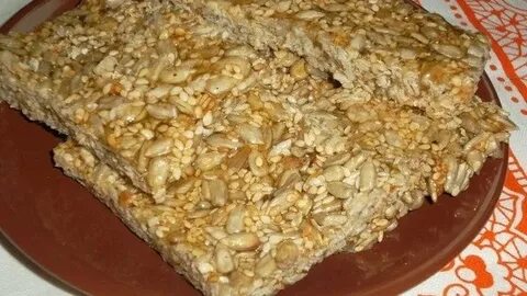 Домашний козинак из кунжута