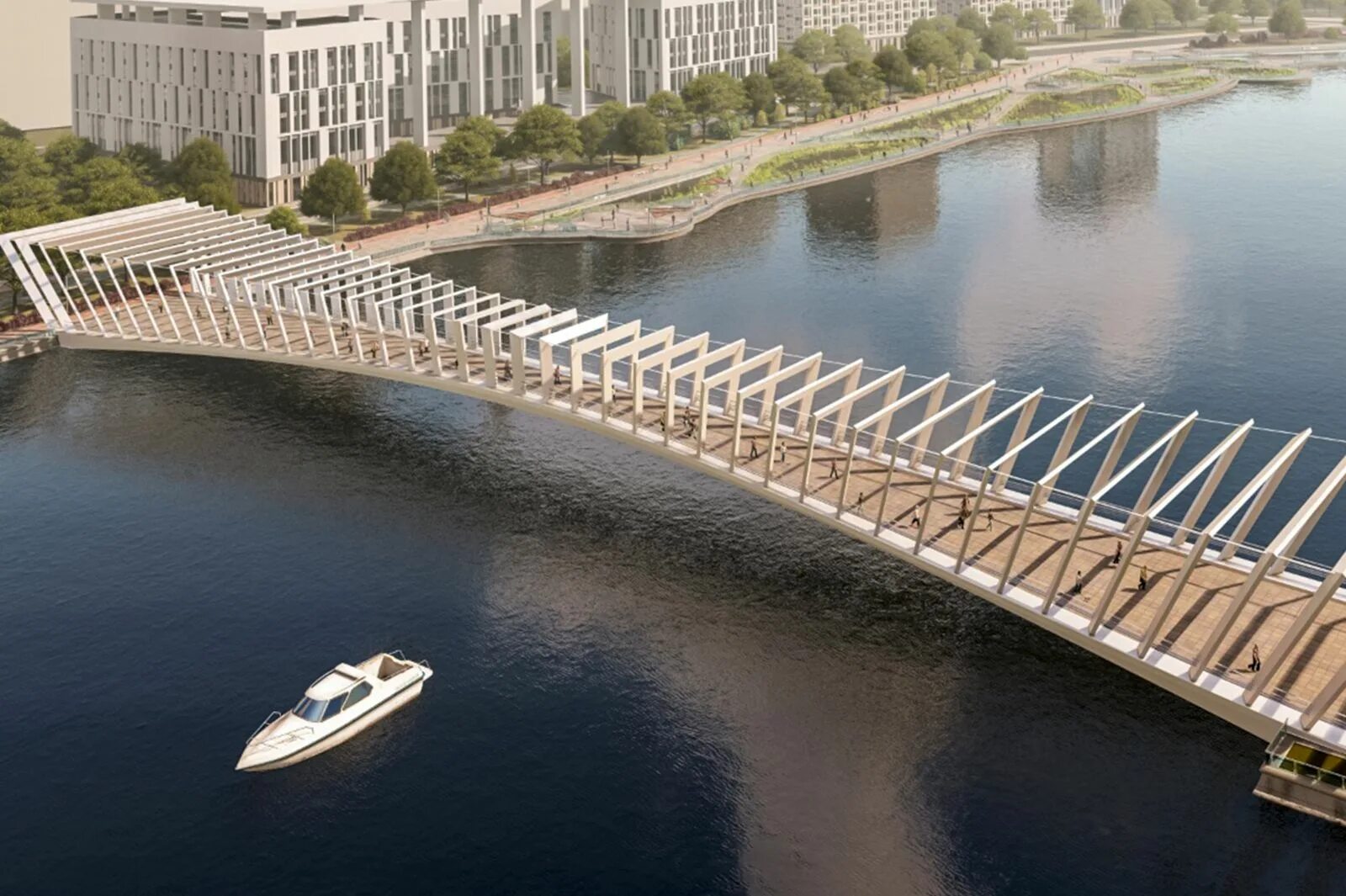 Шагающий мост. Пешеходный мост в нагатинском затоне. мост через нагатинский затон ривер. мост нагатинский затон ривер парк. пешеходный мост в нагатинском затоне проект.