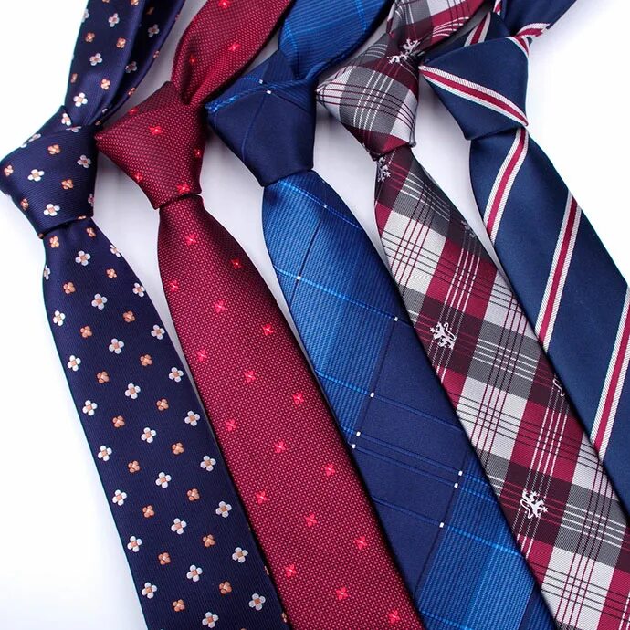 Factory 7CM Formal Stripes Classic Men Ties Polyester Silk Bridegroom Wedding Bu