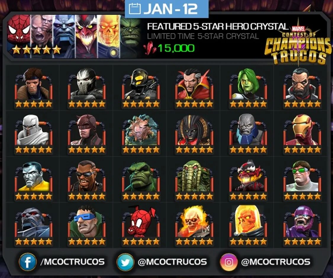 Features heroes