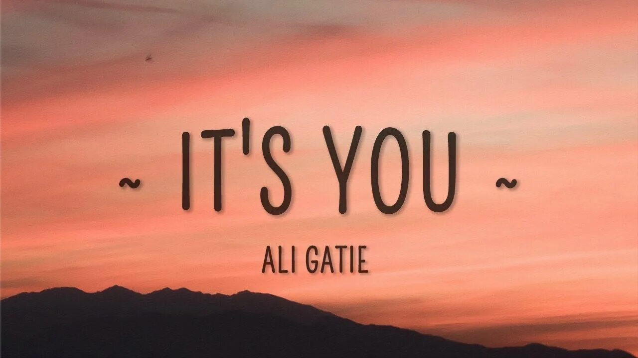 Песня baby it s just love. Its you Ali Gatie. You vs me. Its you Ali Gatie Lyrics. It's you.