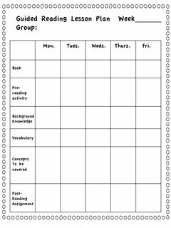 Reading plan