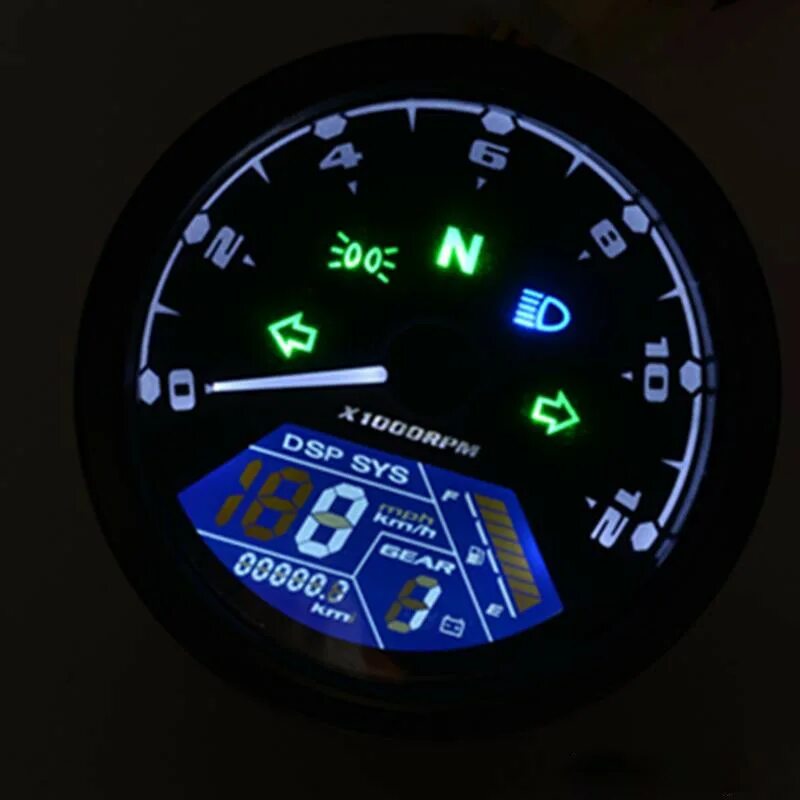 Digital speedometer