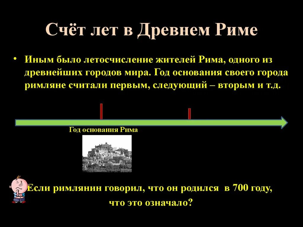 От какого события ведется современное летоисчисление
