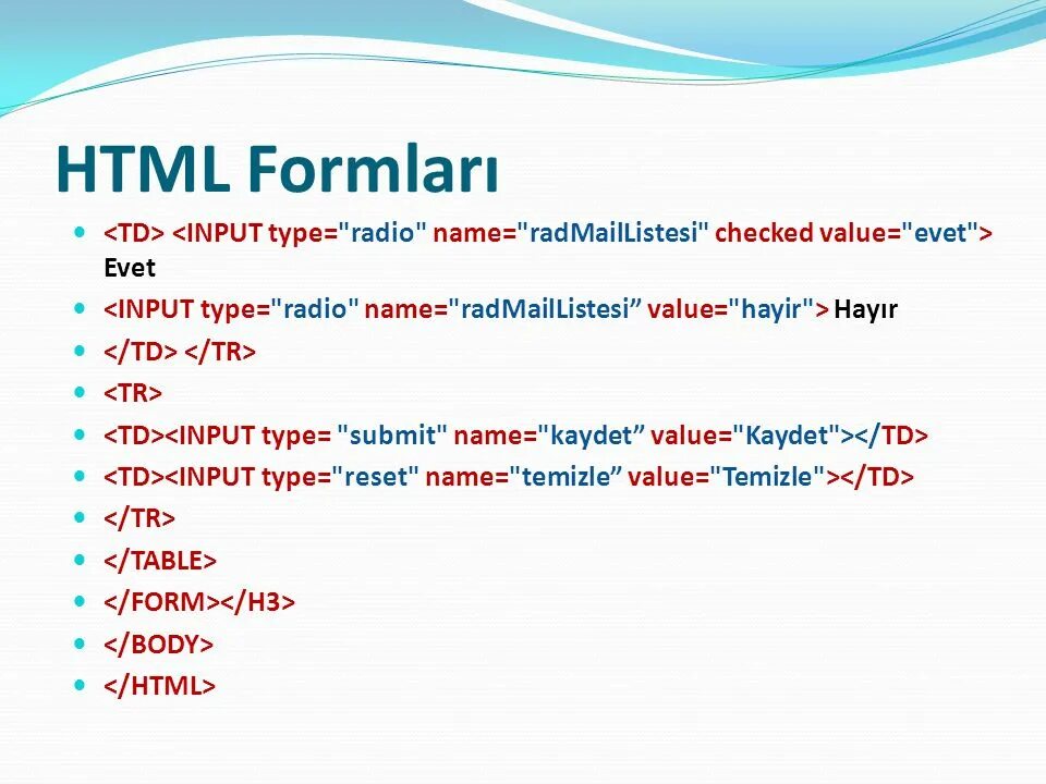 Радио html. Form html. Type Radio html. Form Types html.