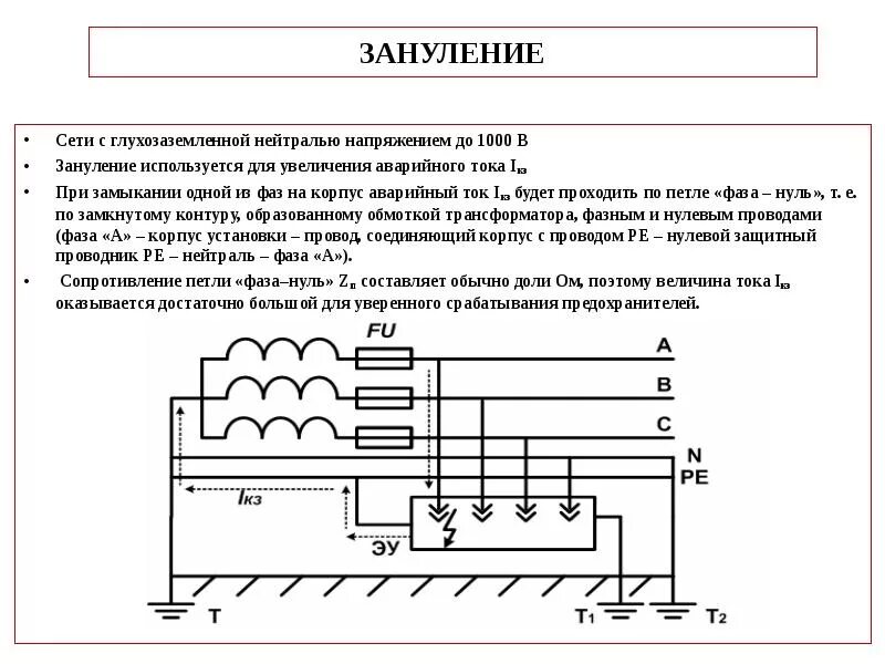 Нейтрали с напряжением в сети. Схема трансформатора с изолированной и глухозаземленной нейтрали. система с глухозаземленной нейтралью схема. схема трансформатора с глухозаземленной нейтралью. схема защитного заземления с изолированной нейтралью.