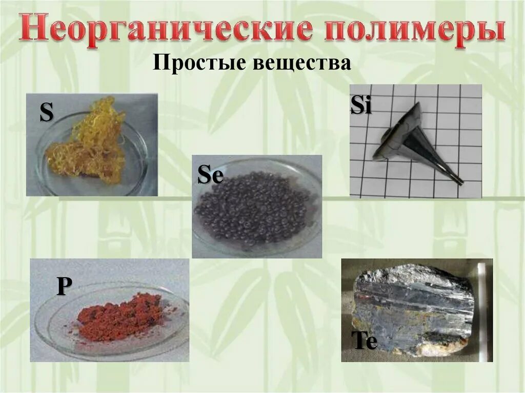 Неорганические соединения полимерного строения. Неорганические полимеры по строению атомной структуры и структуры. Строение неорганических полимеров. Неорганические природные полимеры. Неорганические вещества полимер.
