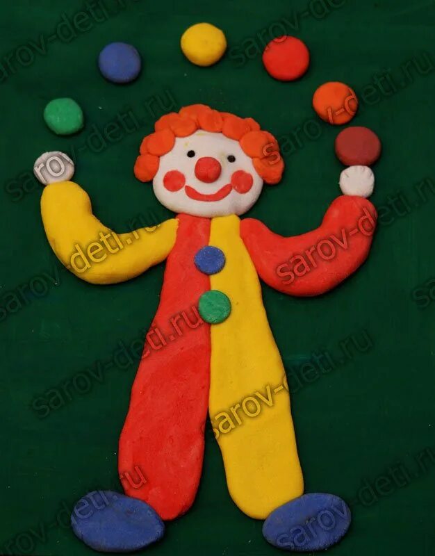 Пластилинография клоун. Веселый клоун пластилинография. Лепка Колдина клоун. Лепка клоун пластилинография. Клоун из пластилина для детей.