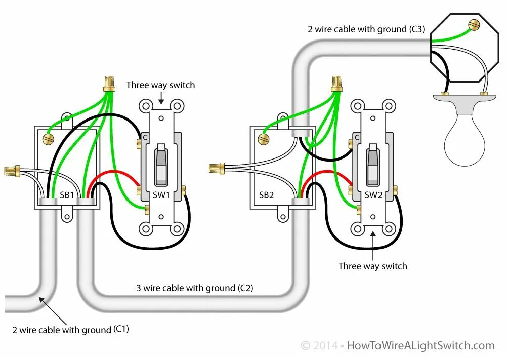 3 way part 4. 3 позиционный переключатель схема. 3 way switch wiring. 2 way switch. выключатель 3 позиционный.