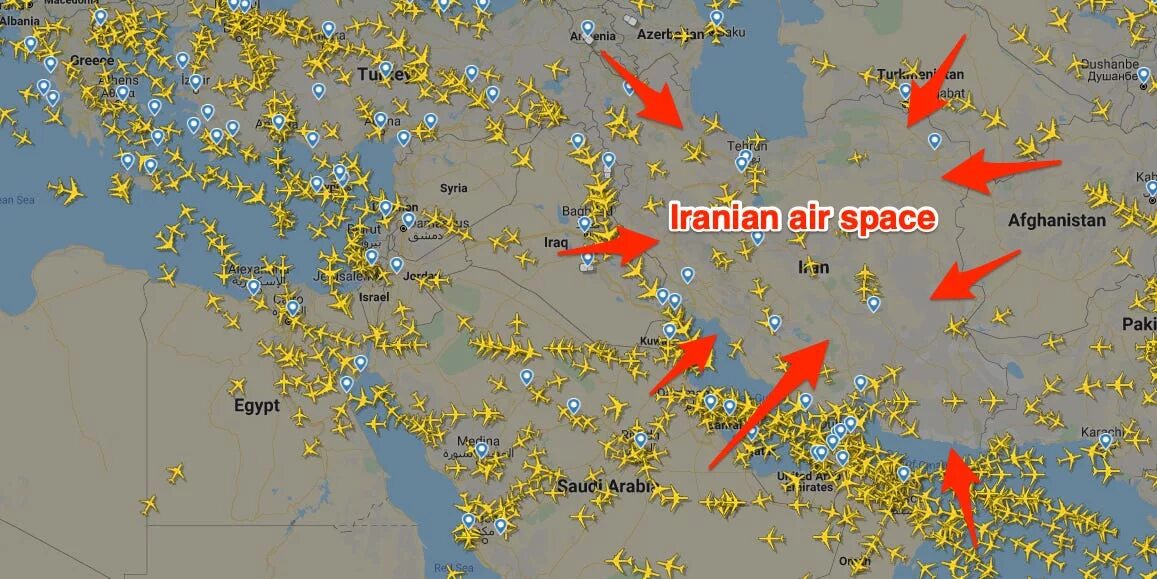 Иран открыл воздушное пространство. Закрытое воздушное пространство. gulf air карта полетов. нейтральное воздушное пространство карта. как выглядит закрытое воздушное пространство.