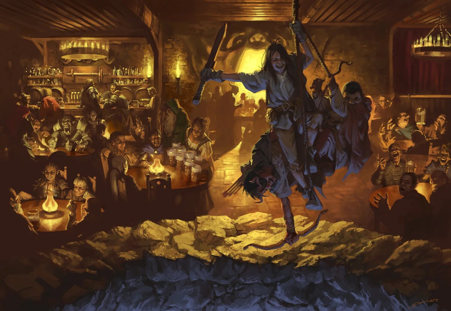 Baldur s gate 3 гильдейская таверна. Харчевня трактир таверна dnd. таверна днд арт. таверна фэнтези днд. фэнтези арт днд таверна.