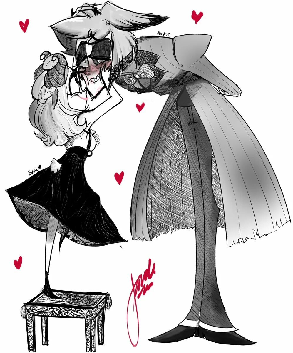 Alastor and Rosie Hazbin Hotel. Отель ХАЗБИН Аластор Оверлорд. Отель ХАЗБИН OC. Rosie Hazbin Hotel Art.