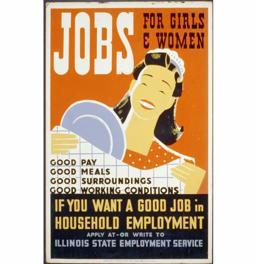 The good enough job книга. Concentrate on the job плакат. Posters about women. Go to work poster woman. Vacancy job poster Design.