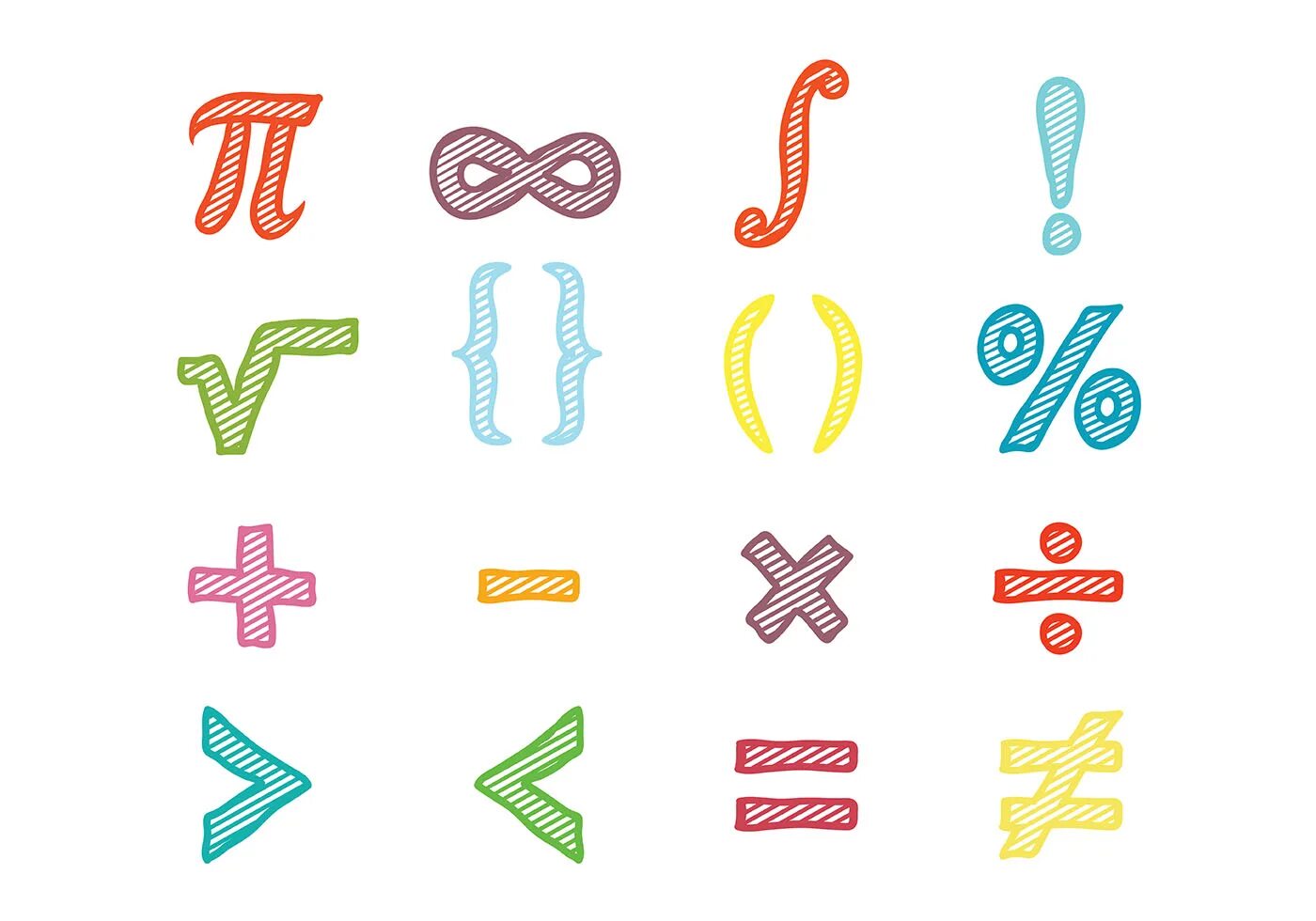 Math symbols. Математические символы. Математические знаки на белом фоне. «Математические знаки и симврлы. Математические знакизнаки.