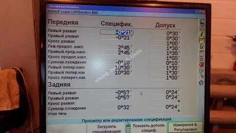 Сход рено логан 1