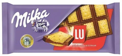 Милка с печеньем