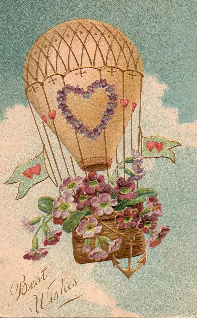 Ретро шаре. Старинные открытки. Винтажная открытка. Винтажные открытки. Старинный воздушный шар.