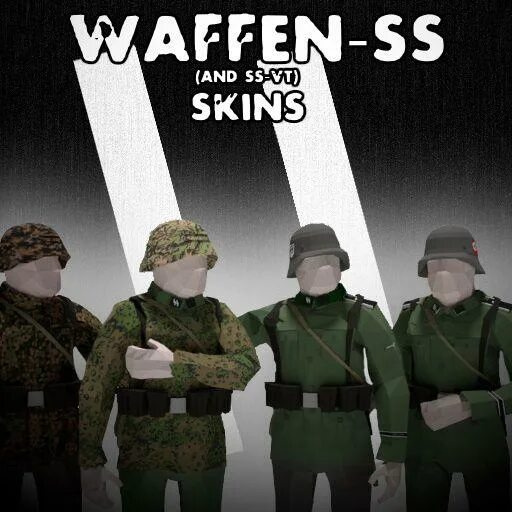 Скин СС. German ww2 Officer Skin Pack Ravenfield.