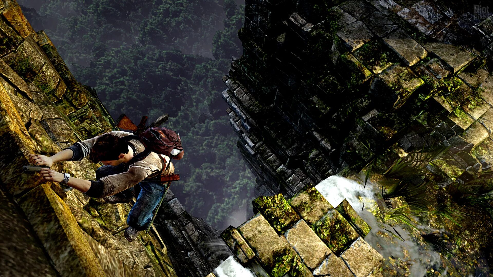 Имена бездны. Анчартед Золотая бездна. Uncharted PS Vita. Uncharted: Golden Abyss (2012). Анчартед Голден Абисс.