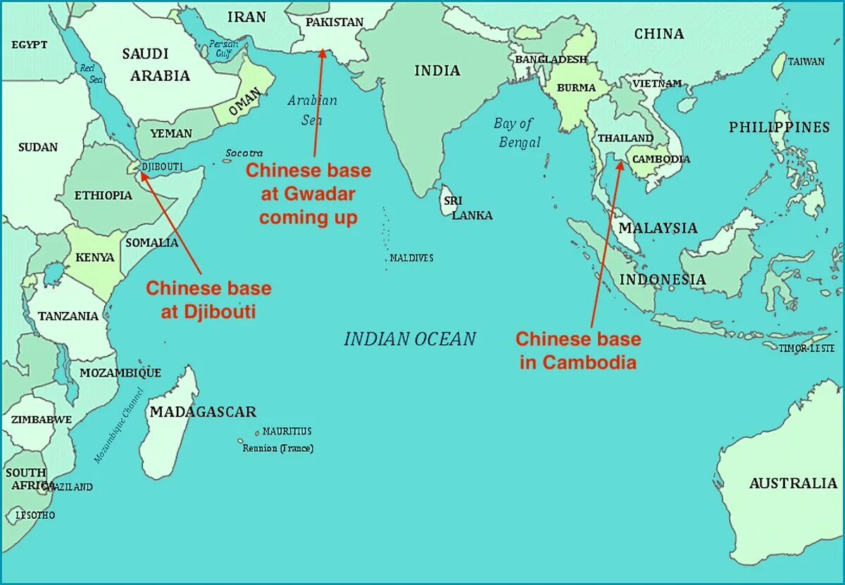 Малайзия индонезия индия. Карта стран индийского океана. Акватория индийского океана на карте. Индийский океан на карте. Острова индийского океана на карте.