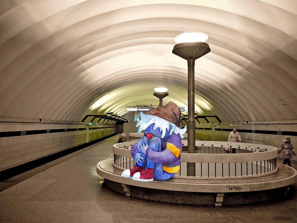 Животные в метро. Станция метро волковская санкт-петербург. Будка вай фай метро спб. Приморская зеленая метро. Метро спб животные.