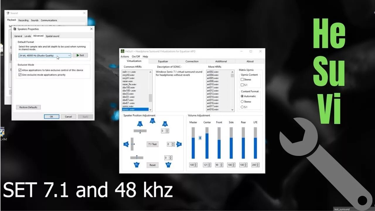 Surround windows 10