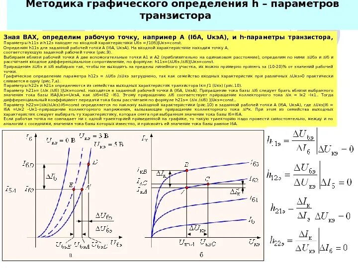 H параметры биполярного транзистора. Как определяются h параметры транзистора. Вах биполярного транзистора кт201б. Входные характеристики транзистора h11э. Как изменяется линия сопротивления