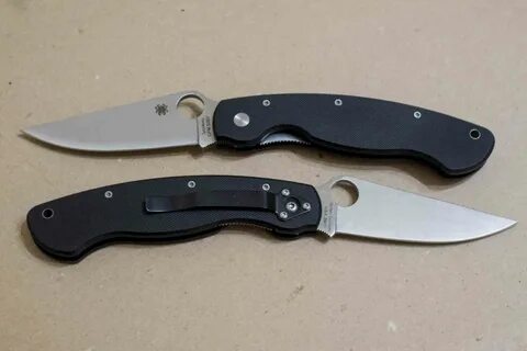 Spyderco military