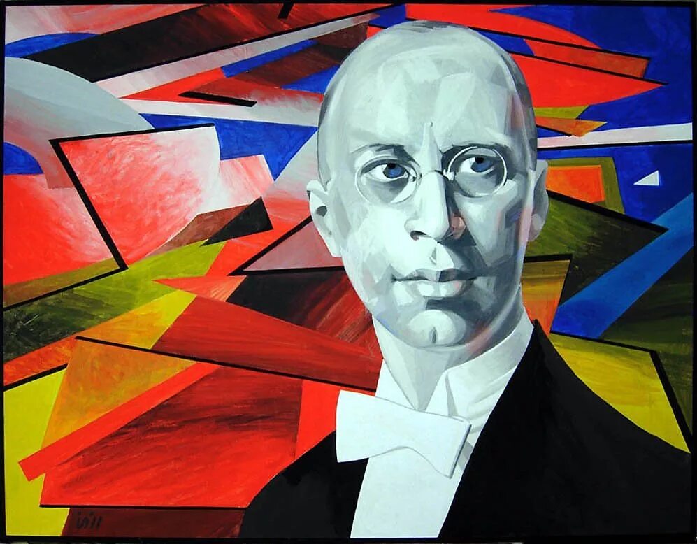 Prokofiev. Прокофьев портрет композитора.