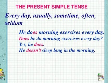 I do my morning exercises every day