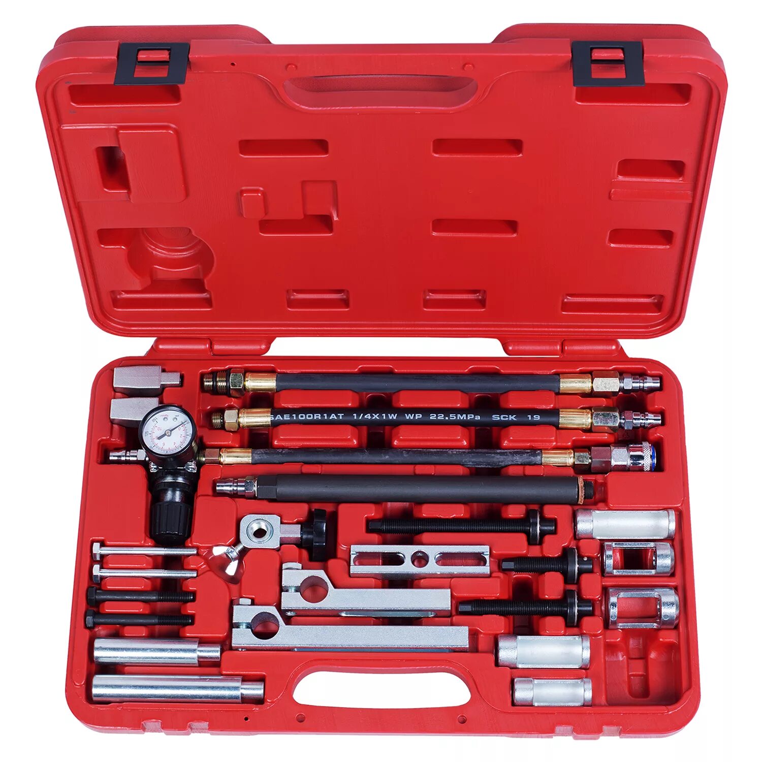 Спец приспособления. Специнструмент для автосервиса. Съёмник с набором захватов 100,200,500мм,sto19. Спец приспособления. Набор дело техники 813119.