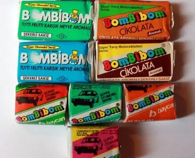 Жевательная резинка с вкладышами