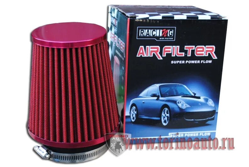 Flow power. Нулевик super power flow. фильтр воздушный,спортивный asia 155х130х70 сеткакрасный. фильтр воздушный на спортивную машину. racing air filter super power flow.