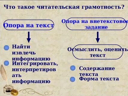 Занятие по читательской грамотности 5 класс