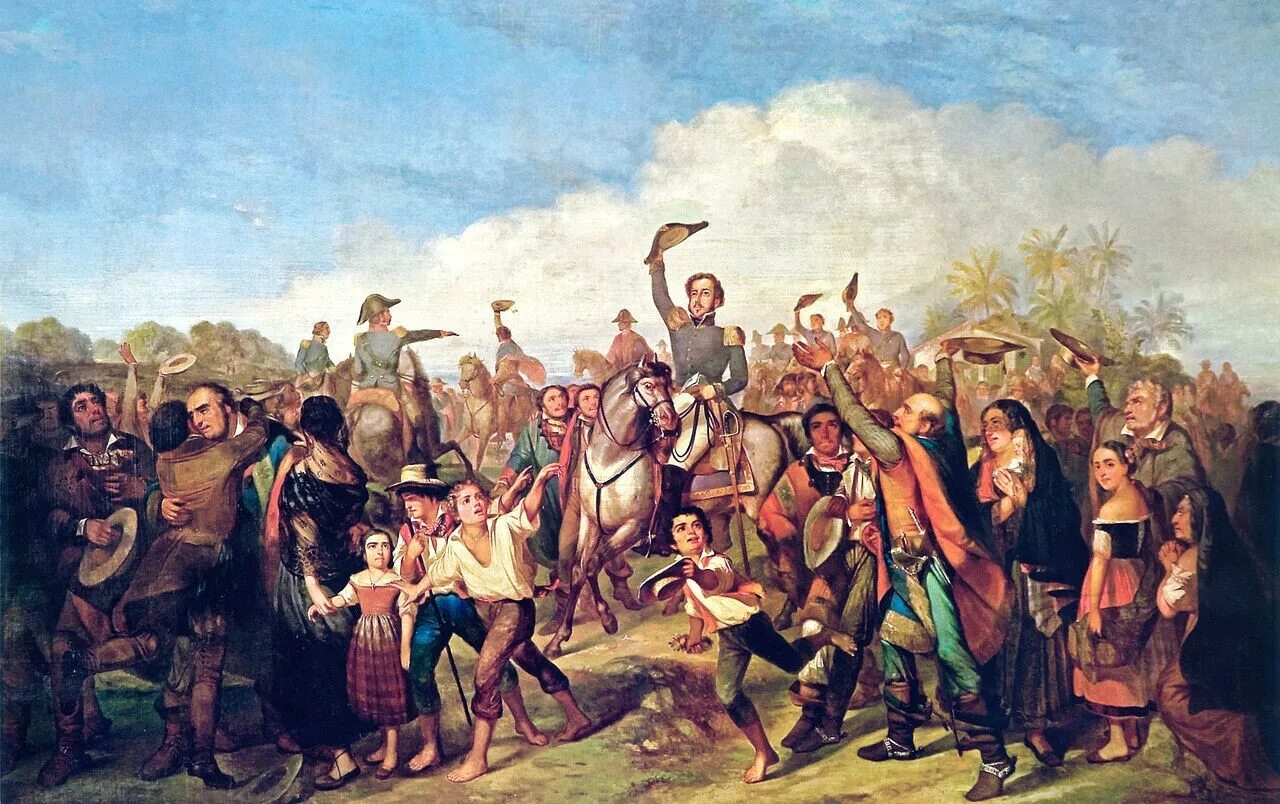 Борьба с испанией. Война за независимость Бразилии 1820-1825. Независимость Бразилии 1822. Лиссабонское восстание 1640. Испанская революция 1820-1823.
