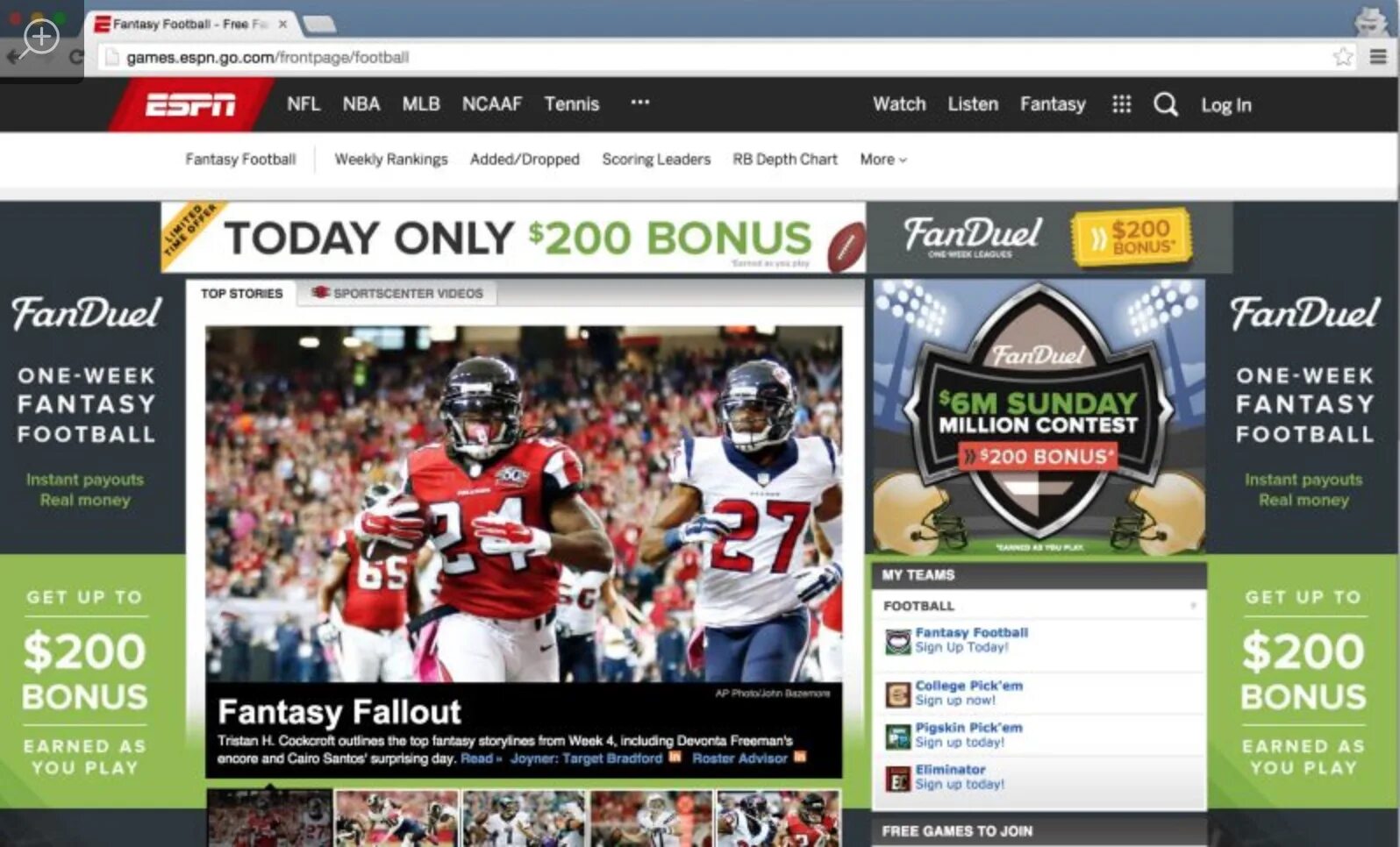 Win350. Bonus money. FANDUEL Draftkings add. Only 200