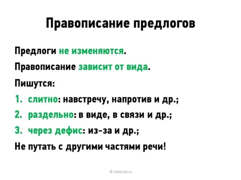 Урок по теме правописание предлогов. Написание предлогов. Правописание предлогов 7. Слитное и раздельное написание предлогов памятка. Правописание предлога по.