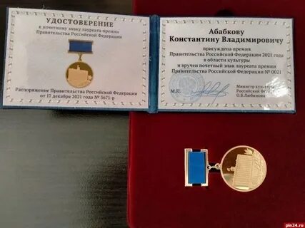 Премия правительства 2024